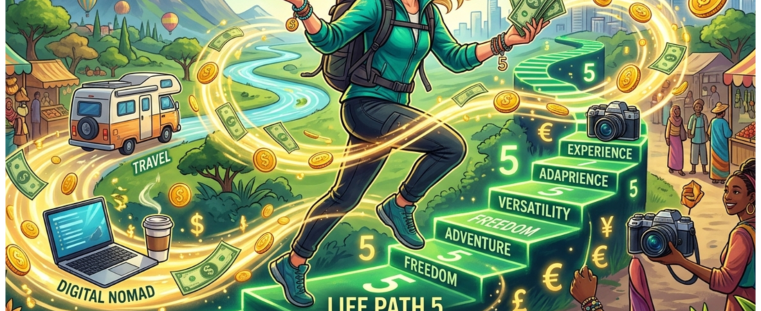 Life Path 5 and Money -Wealth, Habits and Strategy