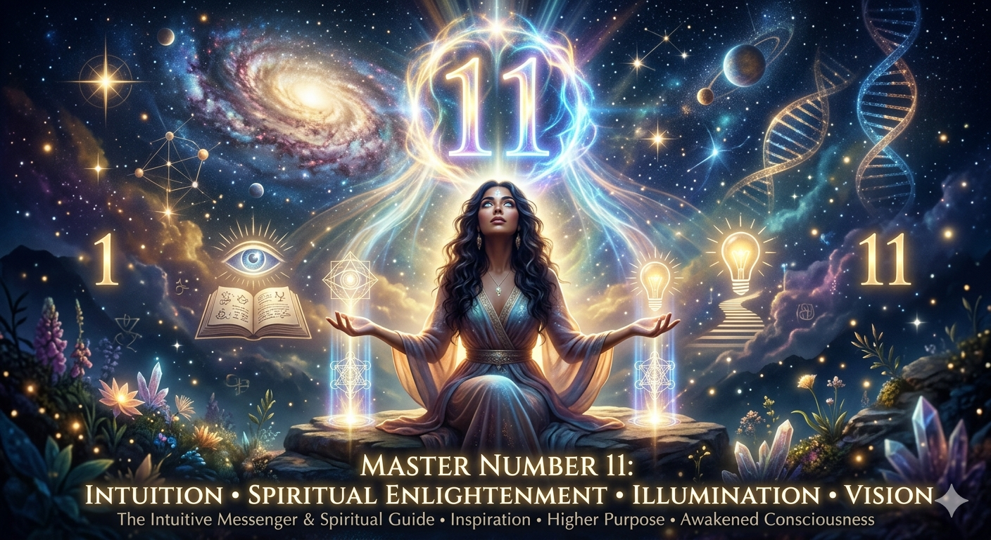 Master Number 11 Meaning — Life Path 11 Traits, Love, Career and Spiritual Purpose