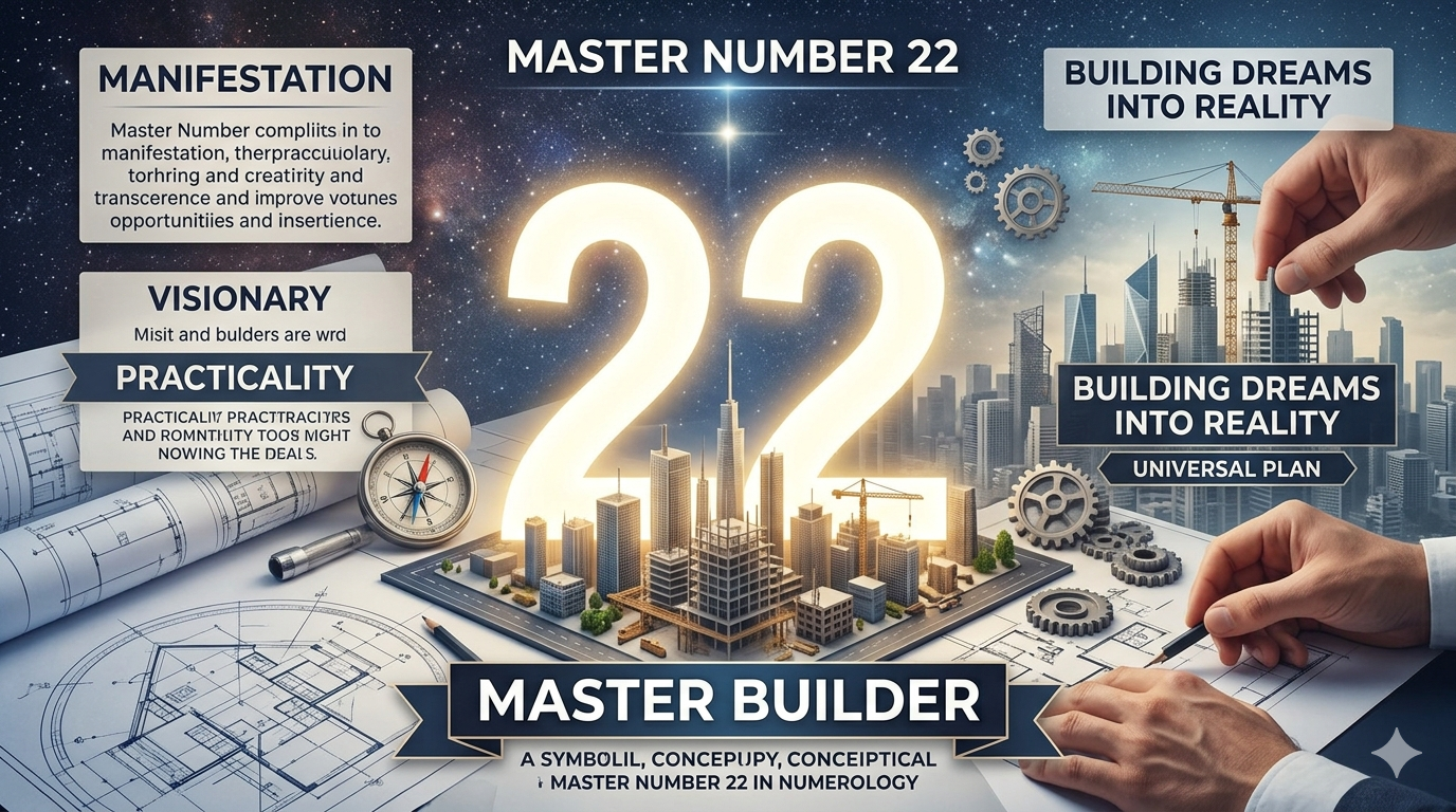 Master Number 22 Meaning – The Most Powerful Number in Numerology and Why It Carries the Heaviest Burden