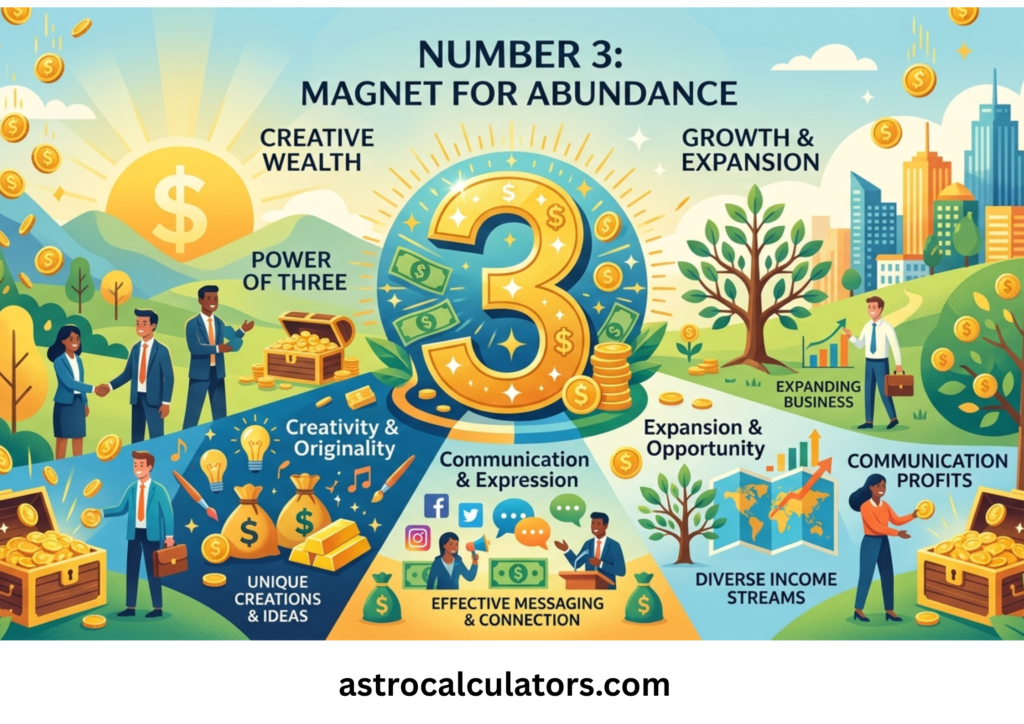 Money-Attracting Aspects of Number 3
