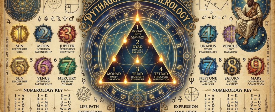Pythagorean Numerology — The Complete Guide to the Original Number System