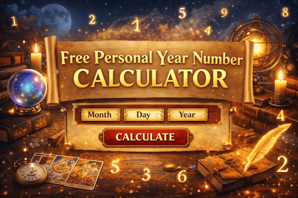 Personal Year Number Calculator
