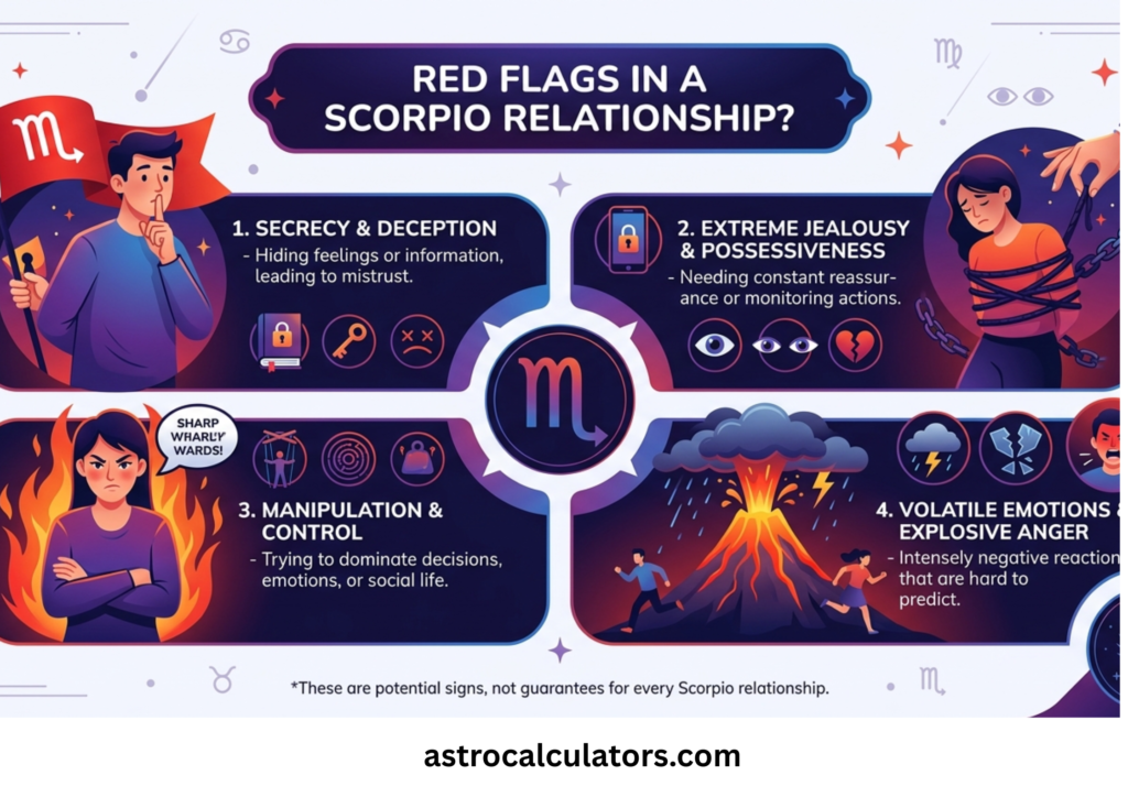 Red Flags in a Scorpio Relationship