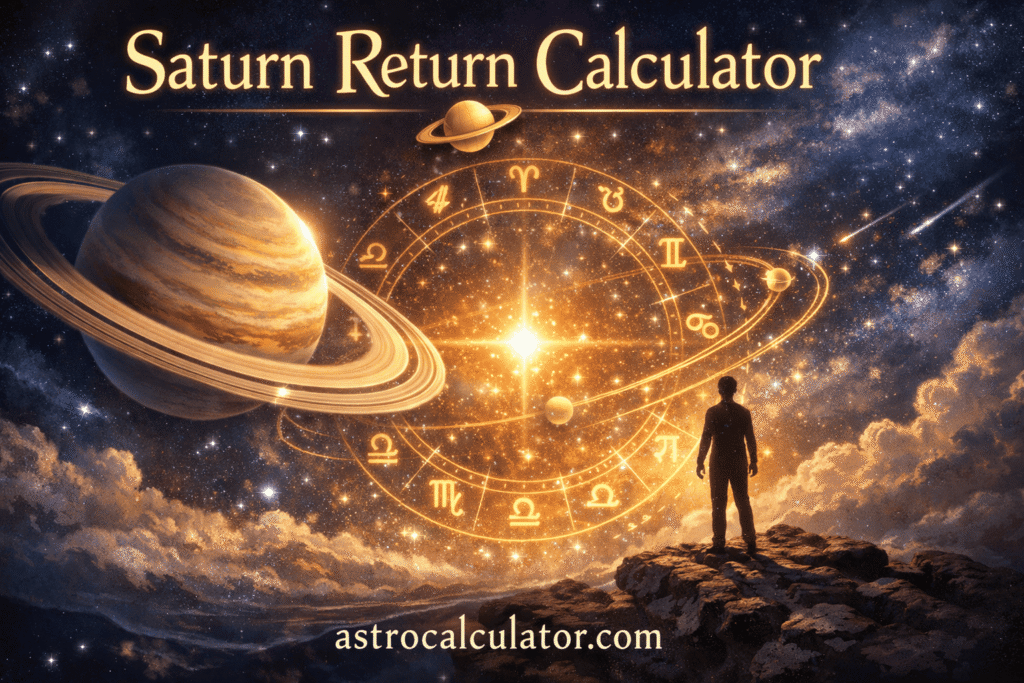 Saturn Return Calculator — Find Your Saturn Return Dates Free