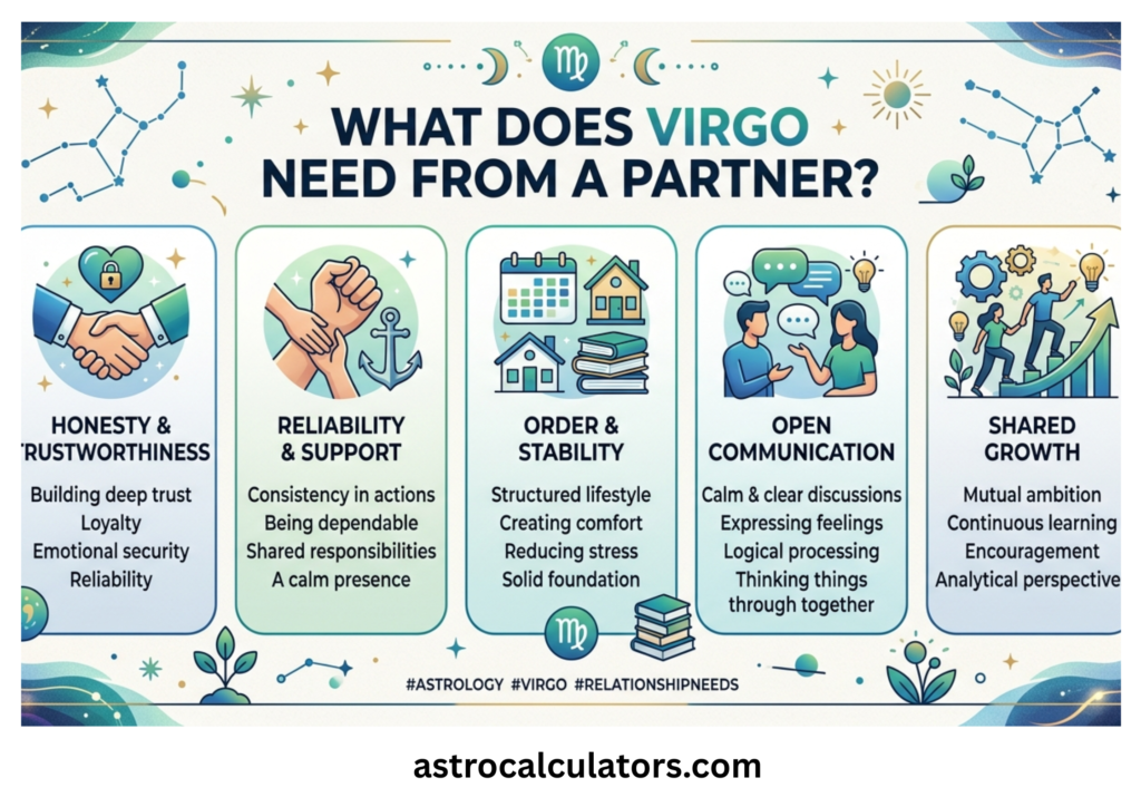 Virgo Need From a Partner