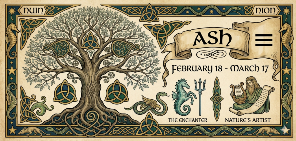 Ash Celtic Zodiac