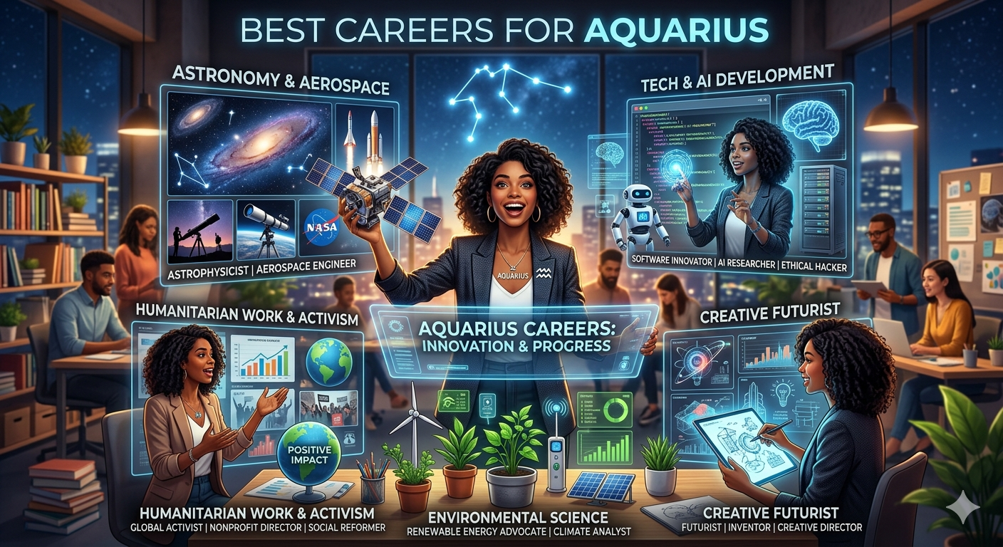 Best Career for Aquarius – Uranus, Innovation and the Work Worth Disrupting