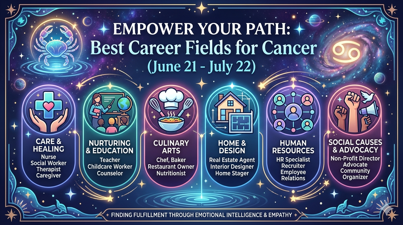 Best Career for Cancer – The Moon’s Nurturer Finds the Work That Matters