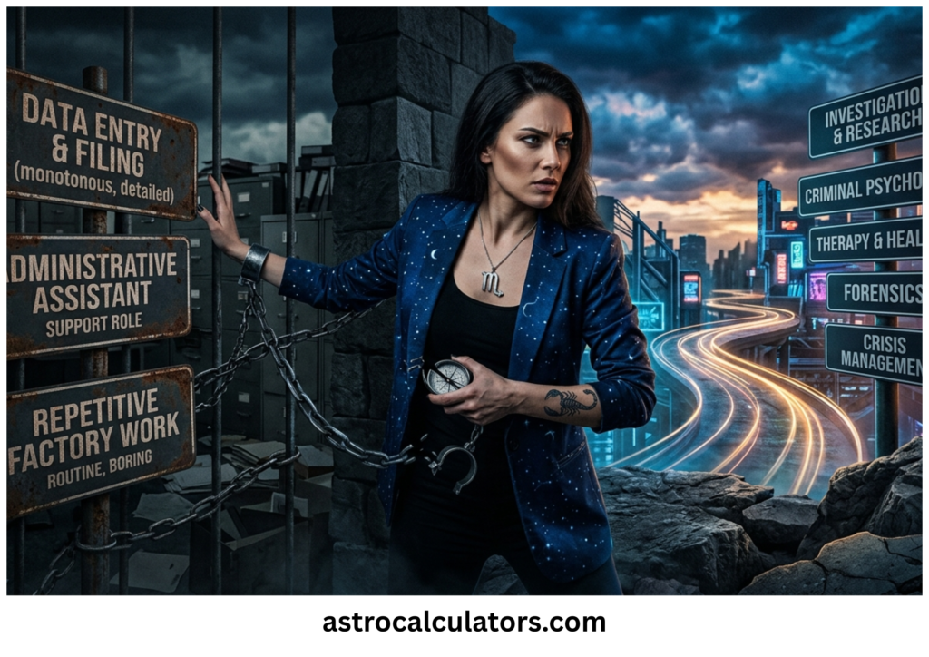 Careers Should Scorpio Avoid