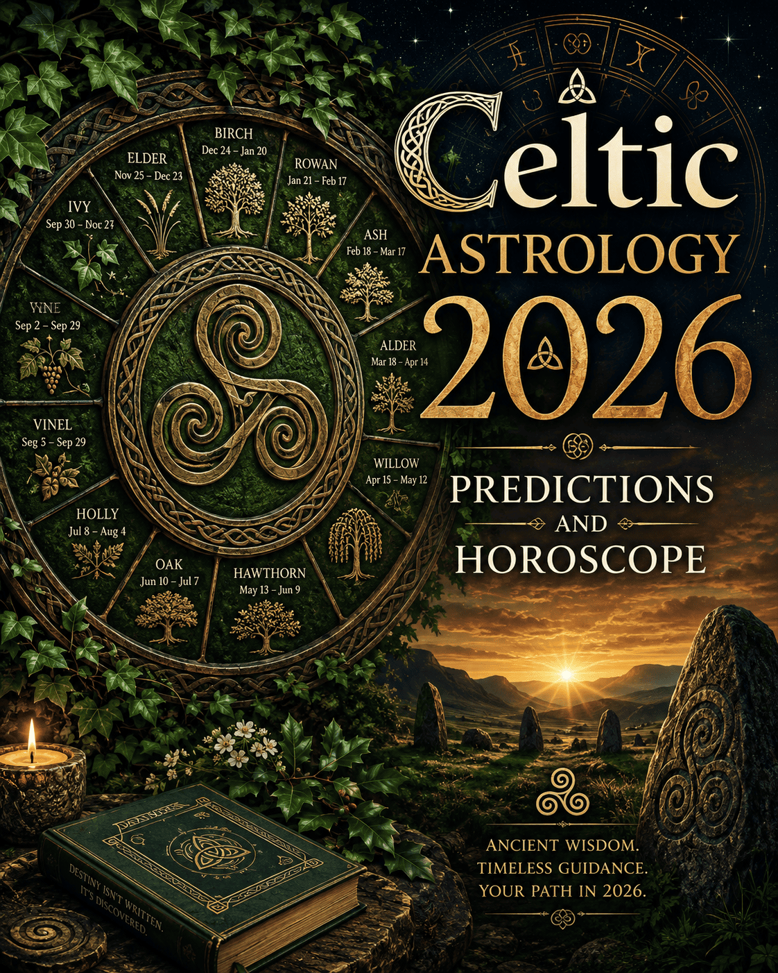 Celtic Astrology 2026 – All 13 Tree Signs, Predictions and Horoscope