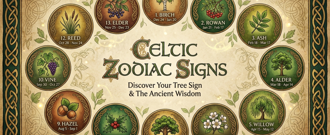 Celtic Zodiac Signs and Meanings – All 13 Tree Signs and Dates