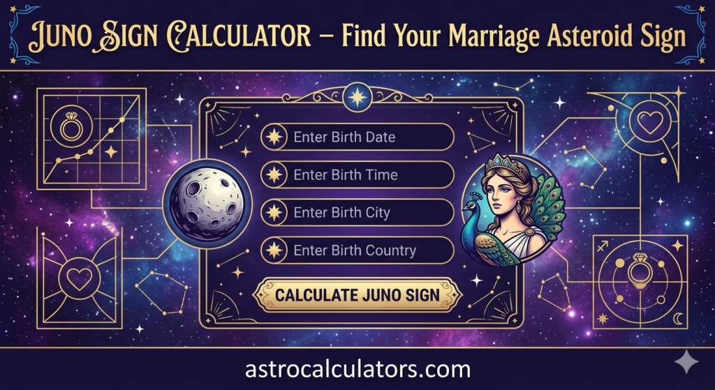 Juno Sign Calculator