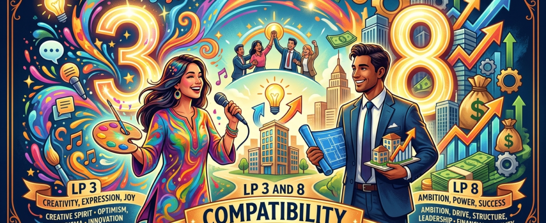 Life Path 3 and 8 Compatibility – Love and Relationships