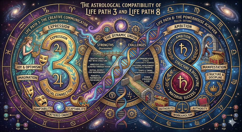 LP 3 and 8 Compatibility ASTROLOGY