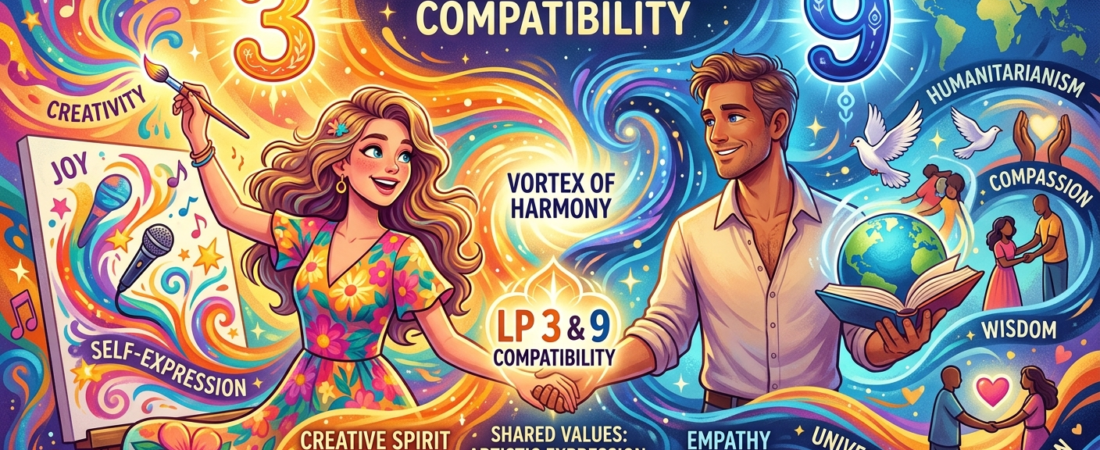 Life Path 3 and 9 Compatibility – Love and Relationships
