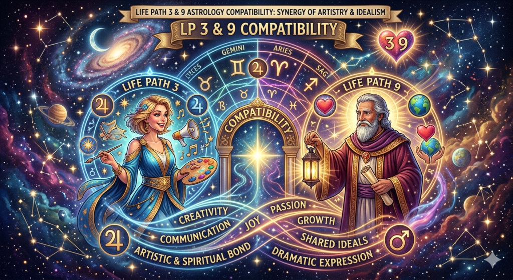 LP 3 and 9 Compatibility ASTROLOGY