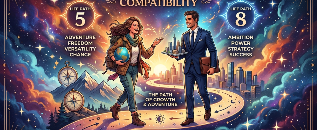 Life Path 5 and 8 Compatibility — Love and Relationships