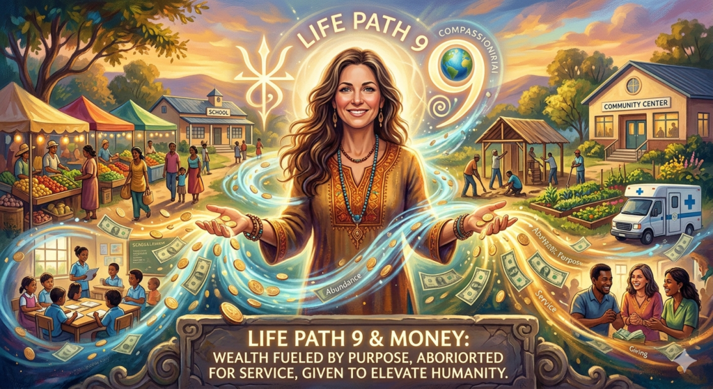 Life Path 9 and Money