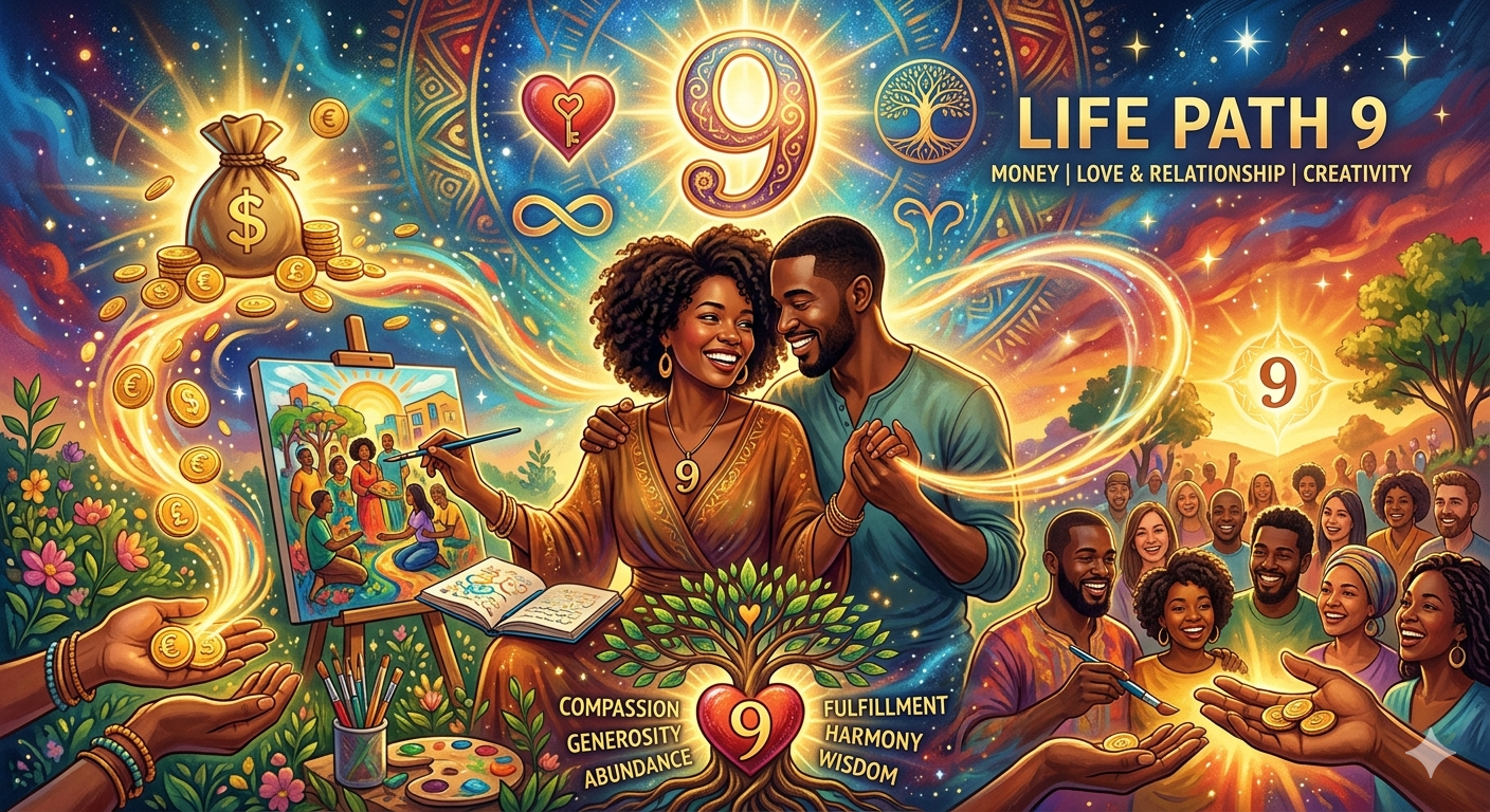 Life Path 9 and Money – Wealth, Habits and Strategy