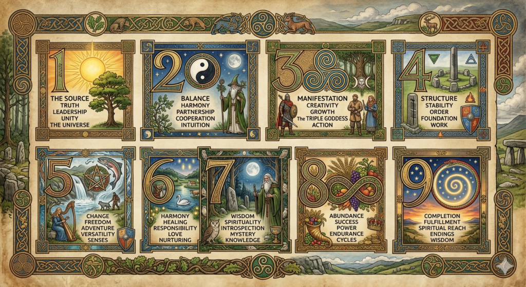 Meaning of Each Number in Celtic Numerology
