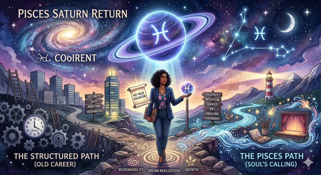 Pisces Saturn Return Career Moment