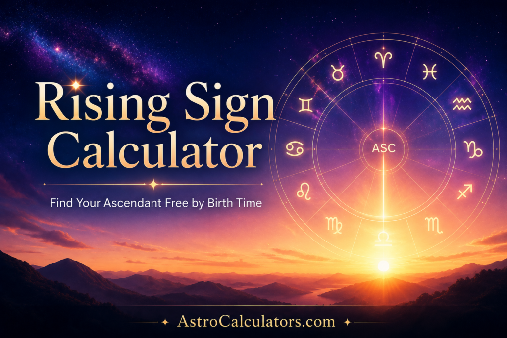 Rising Sign Calculator