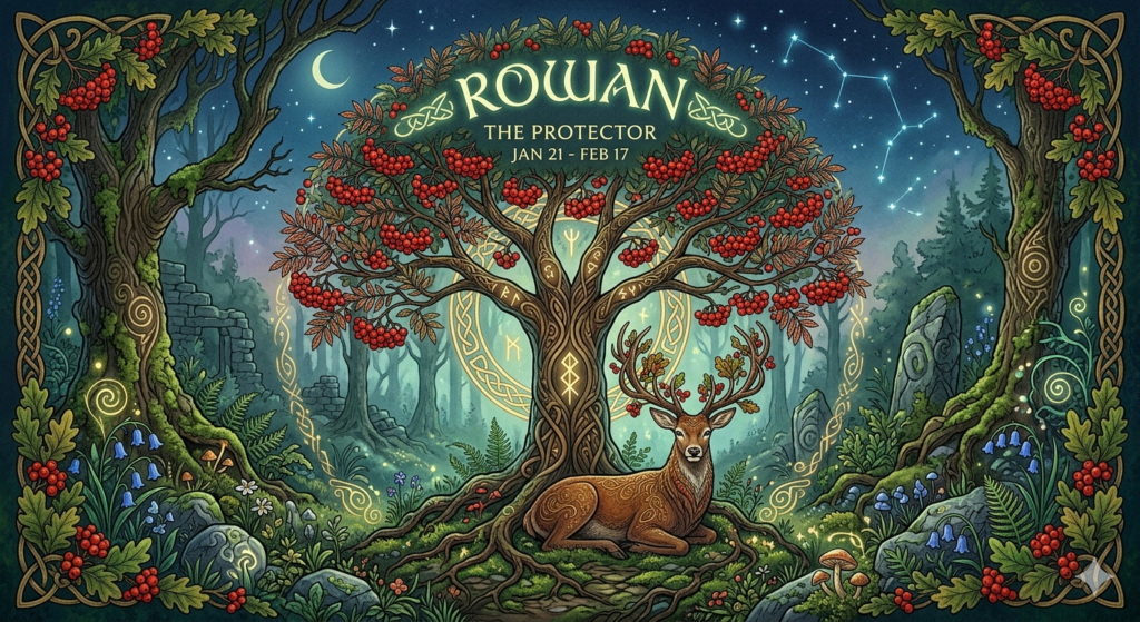 Rowan Celtic Zodiac
