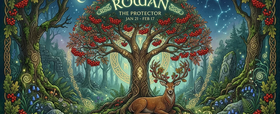 Rowan Celtic Zodiac Sign — Meaning, Traits & The Visionary