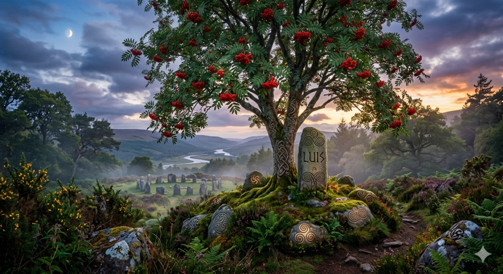 Rowan, which symbolizes protection and inspiration