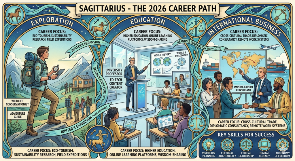 Sagittarius - the 2026 Career Path