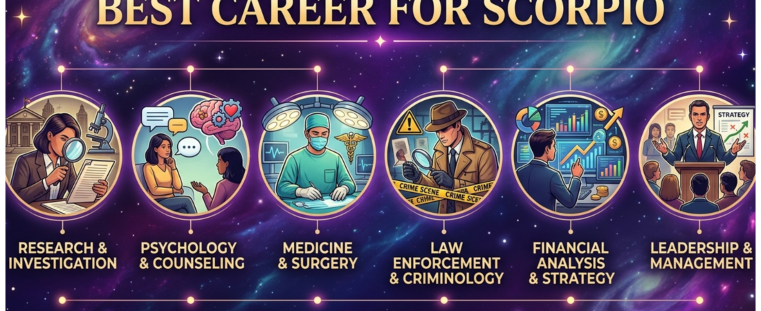 Best Career for Scorpio – Strengths, Top Jobs and What 2026 Holds Professionally
