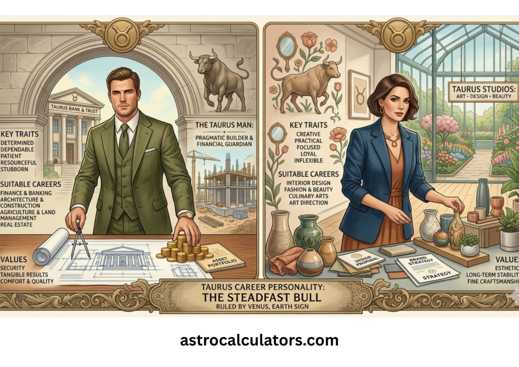Taurus Career Personality — Male and Female