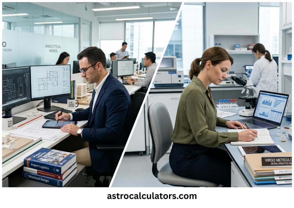 Virgo Career Personality — Man and Woman