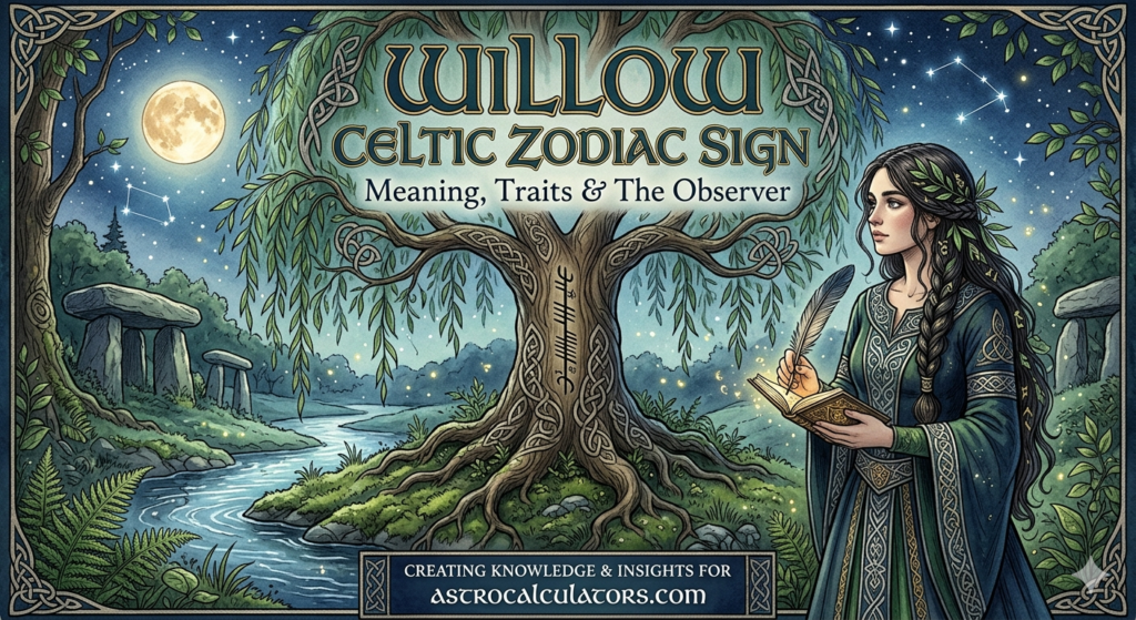 Willow Celtic Zodiac Sign