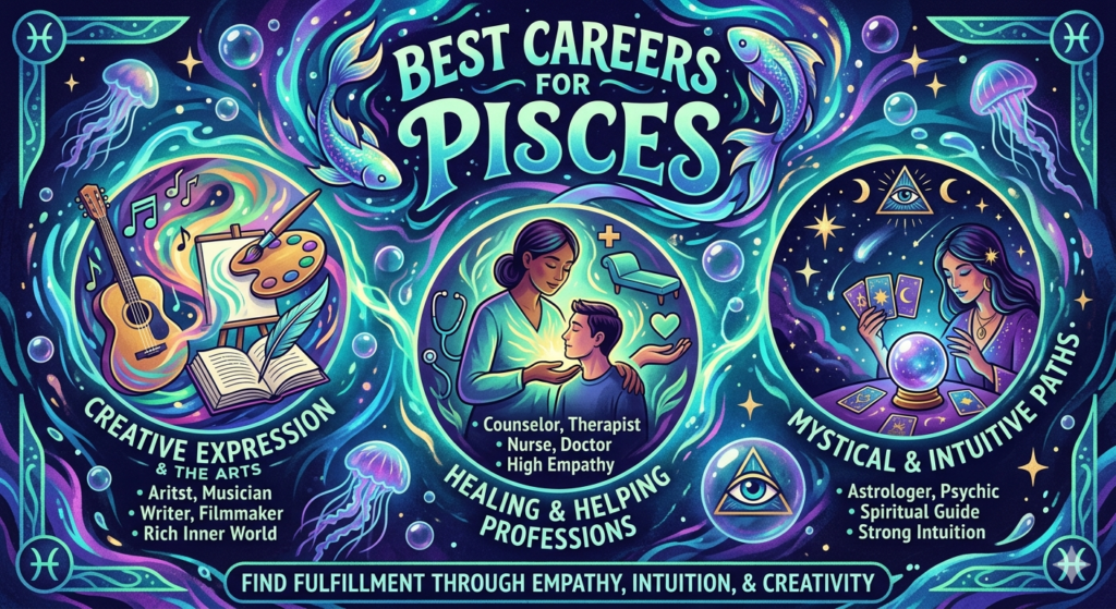the Best Careers for Pisces