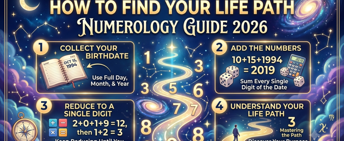 How to Find Your Life Path — Numerology Guide 2026