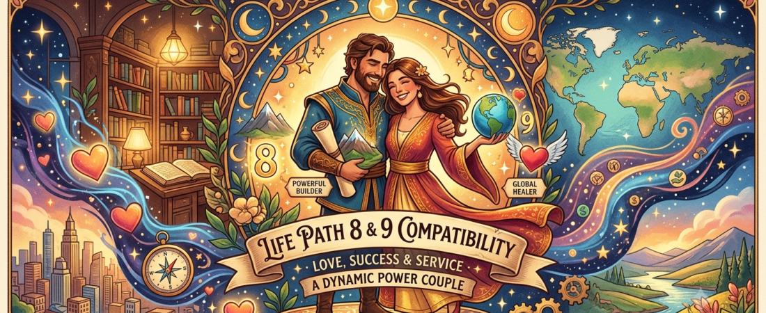 Life Path 8 and 9 Compatibility — Love and Relationships