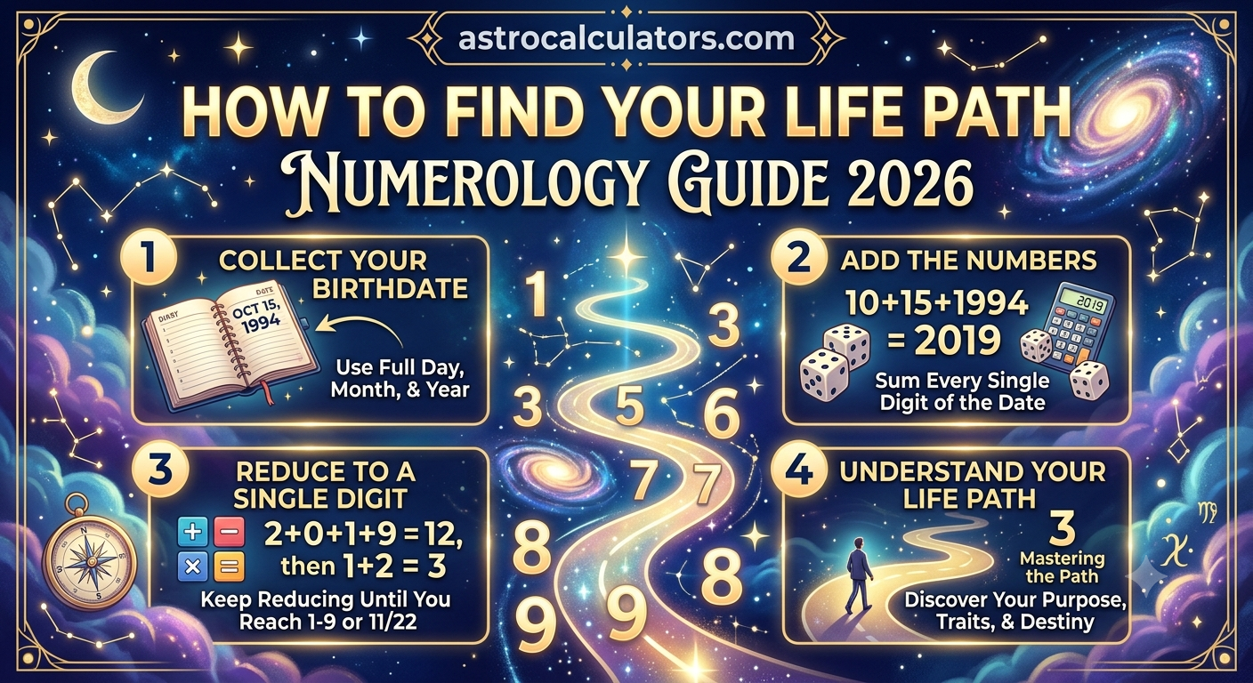 How to Find Your Life Path — Numerology Guide 2026