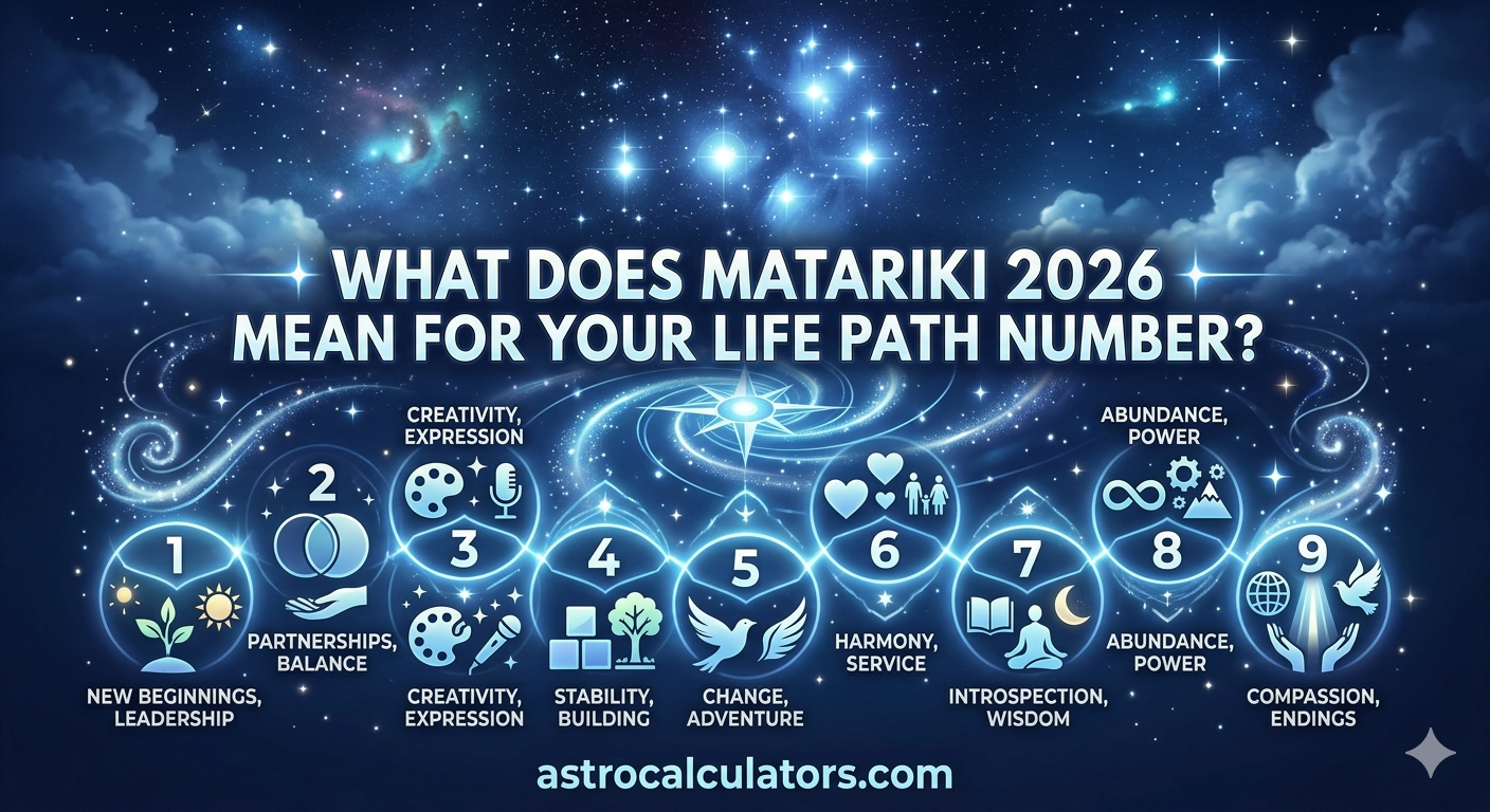 Matariki Numerology 2026 — What Your Life Path Number Reveals