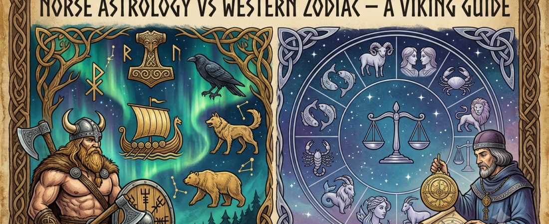 Norse Astrology vs Western Zodiac — A Viking Guide