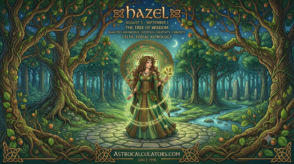 Hazel Celtic Zodiac astrology