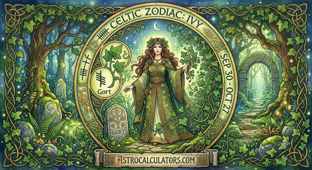 Ivy Celtic Zodiac