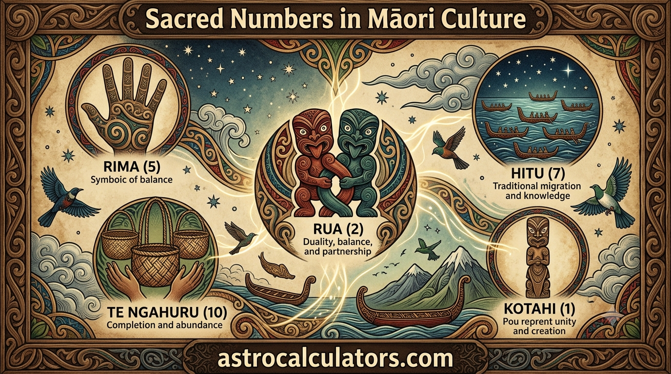 Sacred Numbers in Māori Culture — Numerology and Ngā Tau
