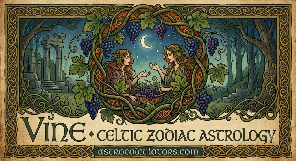 Vine Celtic Zodiac astrology
