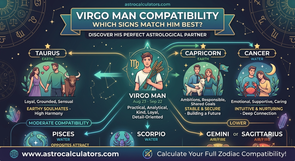 Virgo Man Compatibility