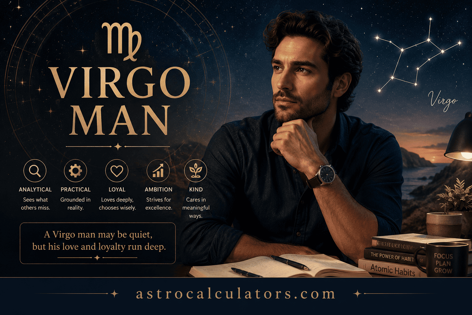Virgo Man — Personality, Traits, Love and Compatibility