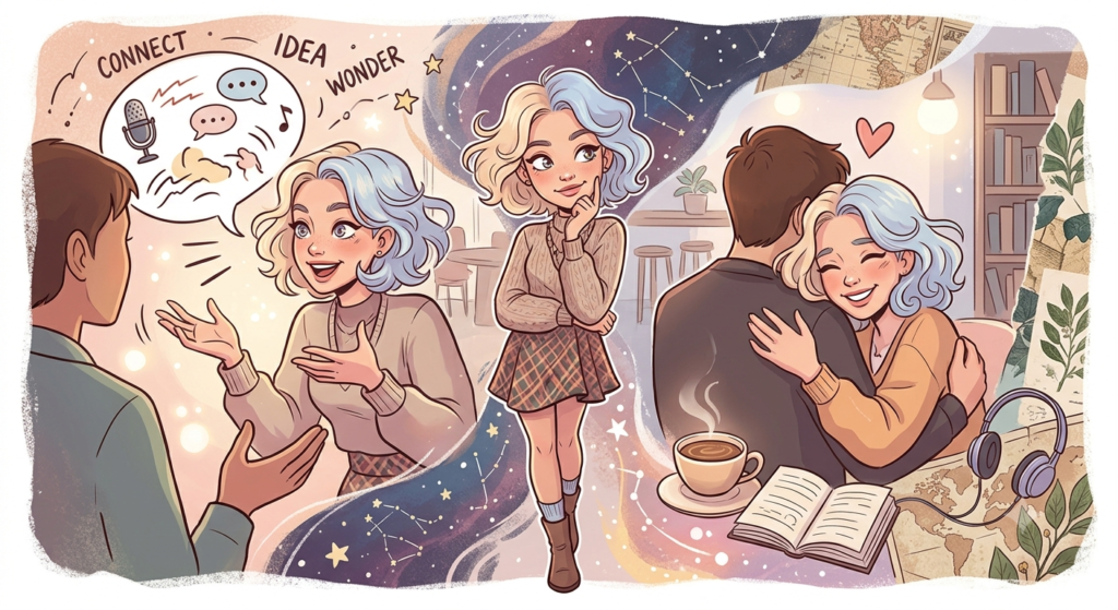 Gemini Woman Like in Love