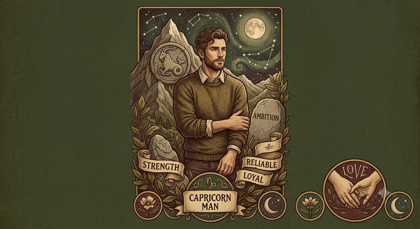 Capricorn Man: Personality, Traits, Love and Compatibility