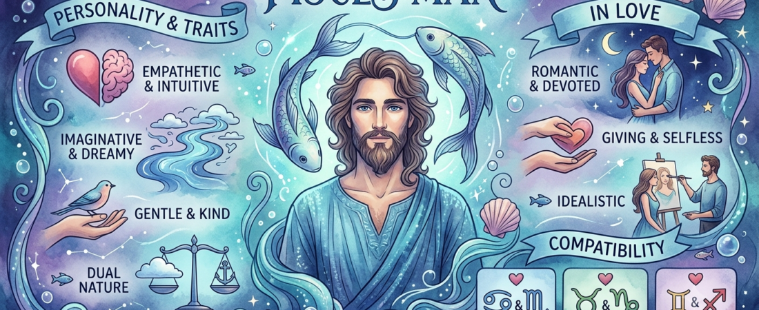 Pisces Man: Personality, Traits, Love and Compatibility