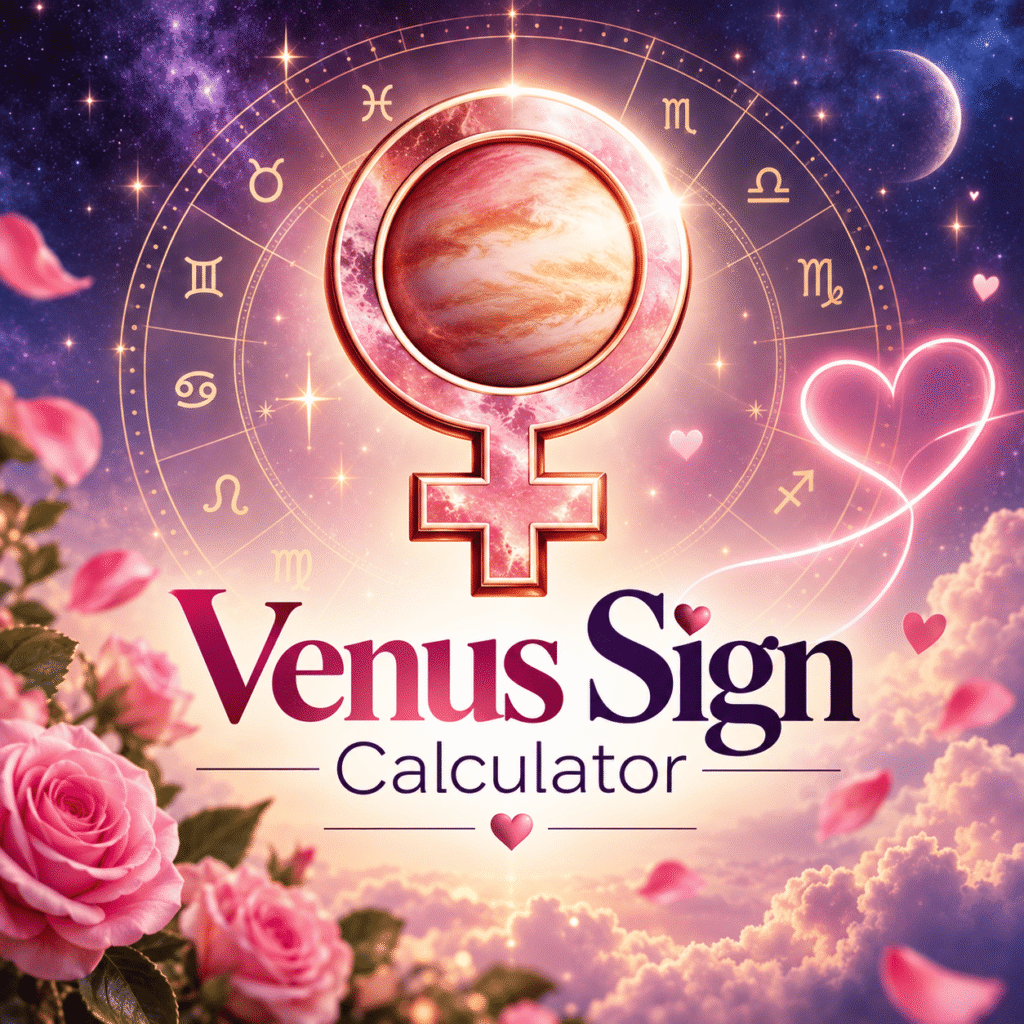 Venus sign calculator